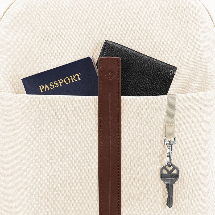 Samsonite Virtuosa Sac &agrave; Dos in the color Blanc Cass&eacute;. image number 6